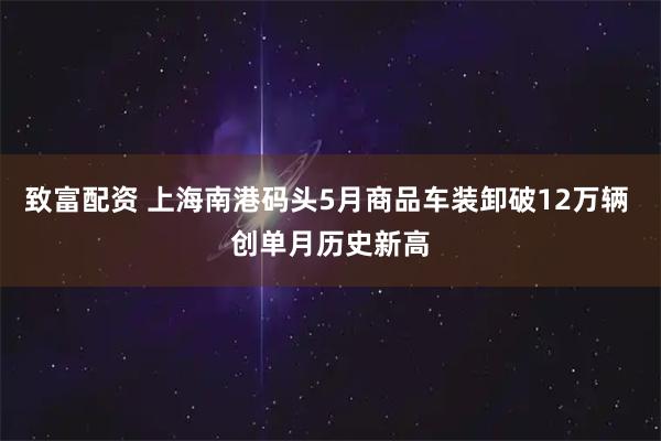 致富配资 上海南港码头5月商品车装卸破12万辆 创单月历史新高